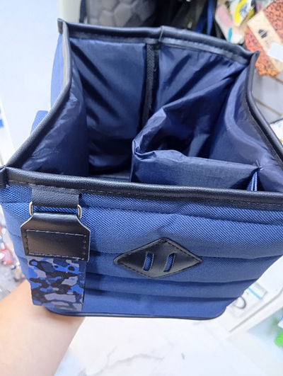 Canasta matera con porta termo interno tela impermeable 