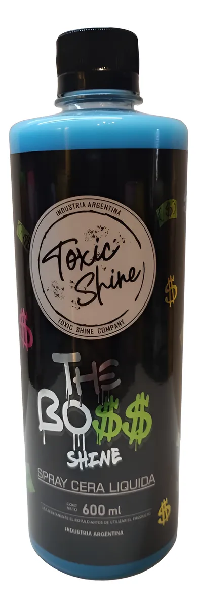 Toxic Shine the Boss Quick Brillo Final Líquido 600cc 
