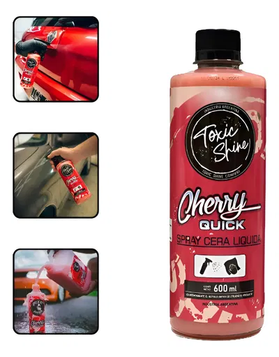 Toxic Shine Cherry Quick Brillo Final Líquido 600cc Allshine