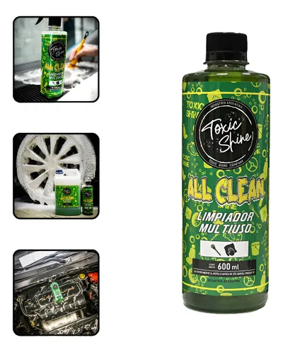 Limpiador multiuso Toxic Shine auto vehiculo ALL Clean