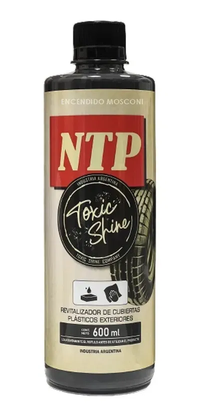 Toxic Shine Ntp Acondicionador Cubiertas Base Acuosa 600ml