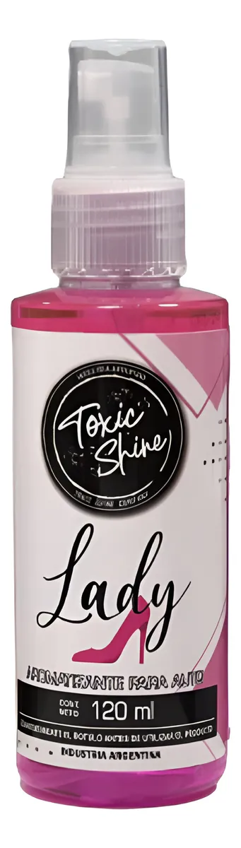 Perfumes Toxic Shine Auto Aromatizador Varias Fragancias 120ml