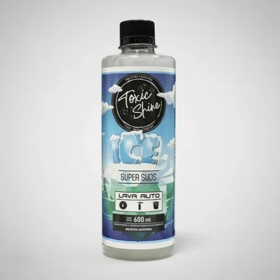 Toxic Shine Shampoo Ice Ph Neutro Lava Auto Moto 600cc