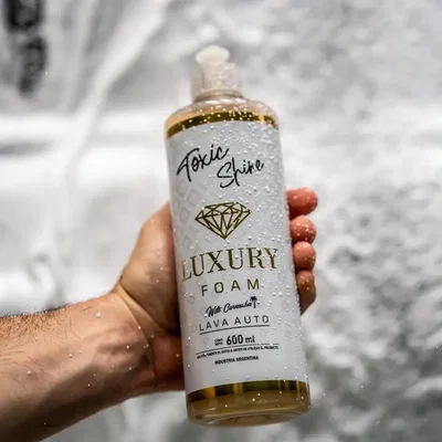 Shampoo Luxury Foam Toxic Shine Espuma Activa Carnauba 600ml