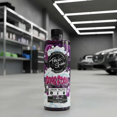 Toxic Shine Shampoo Pure Foam Espuma Activa 600ml