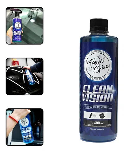 Toxic Shine Clean Vision Limpiavidrios 600cc
