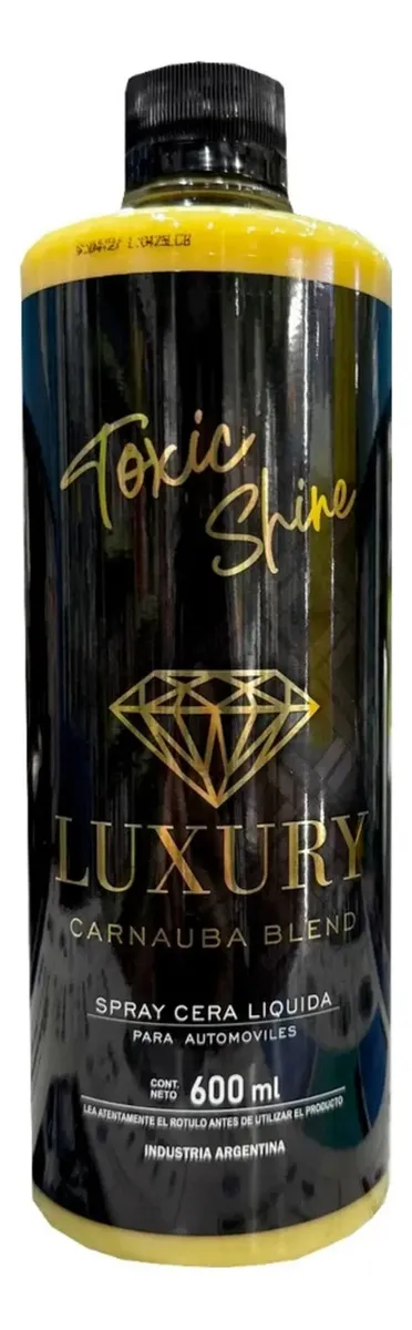 Cera Luxury Blend Toxic Shine Carnauba Liquida Spray 600ml
