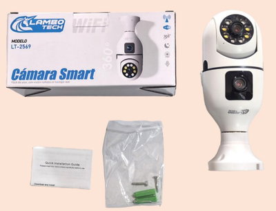 Cámara De Seguridad Foco Con Wifi LAMBO TECH