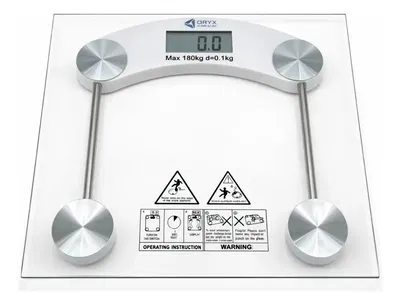 BALANZA PERSONAL DIGITAL CUADRADA ORYX 180KG