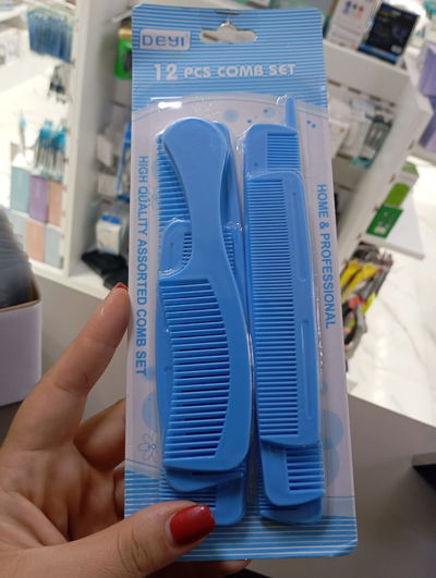 SET DE PEINES 12 PCS