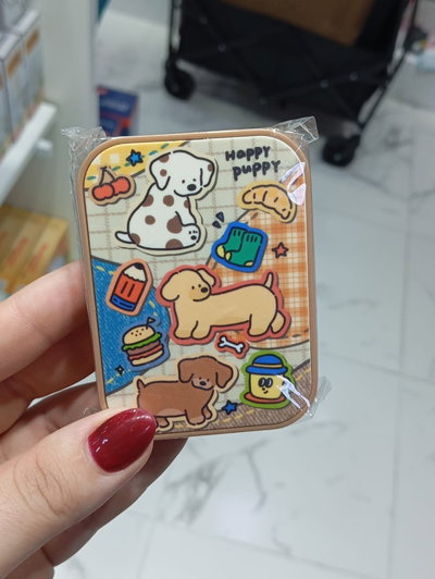 Porta lentes de contacto perrito