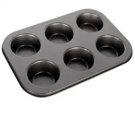 MOLDE 6 CUPCAKES ACERO