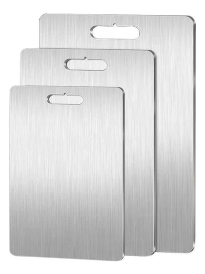 TABLA DE PICAR ACERO INOXIDABLE EXTRA GRANDE