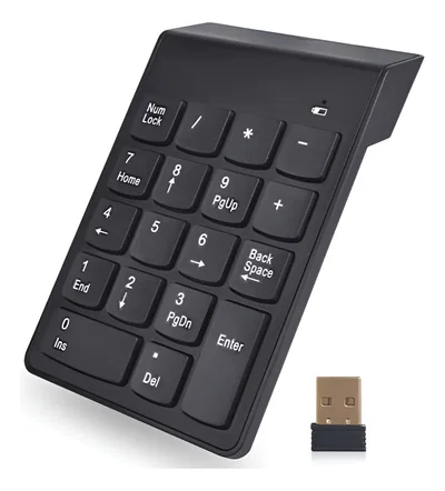 TECLADO NÚMERICO INALAMBRICO