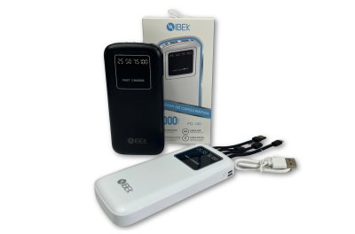 CARGADOR PORTATIL 20000 MAH IBEK