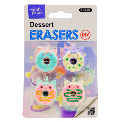 Goma de Borrar en set con diseños