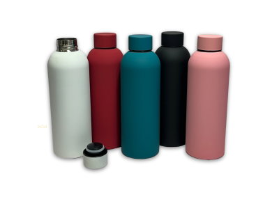 Botella termica color mate 500 ml