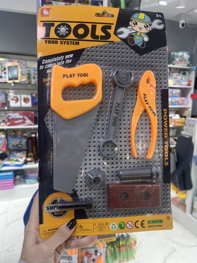 Juego de herramientas infantil tools 02