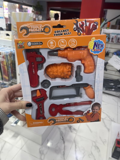 Juego de herramientas infantil Tools Facility set