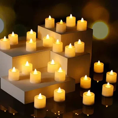 VELA A PILA LUZ CALIDA X UNIDAD