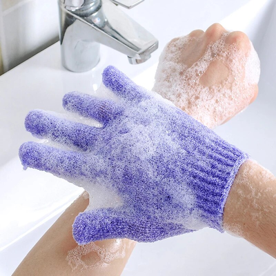 Guante exfoliante manopla de baño