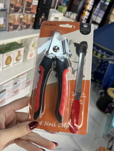 Set para cortar uñas de mascotas 