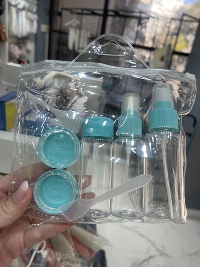 Set porta cosméticos para viaje 
