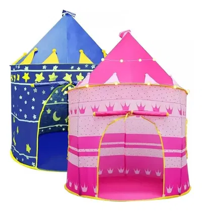 Carpa Castillo Plegable De Juegos Infaltil + Bolsa