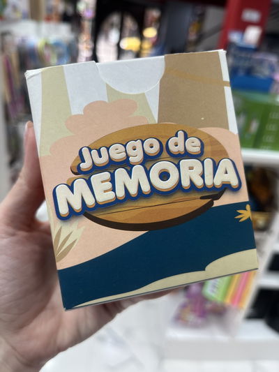 Juego de memoria 24 fichas