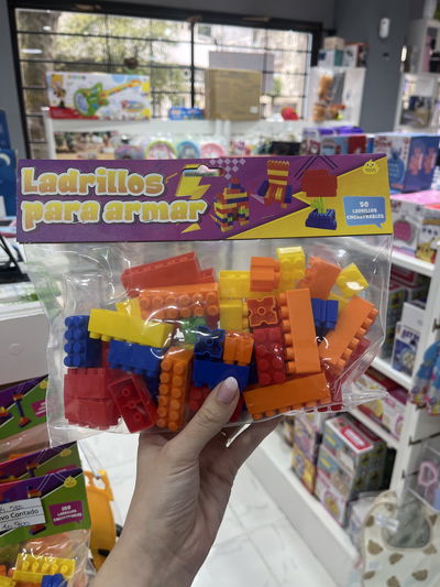Ladrillitos para armar x 50u