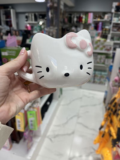 Taza Cerámica 3D Kitty