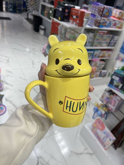 Taza Cerámica 3D Osito Pooh 