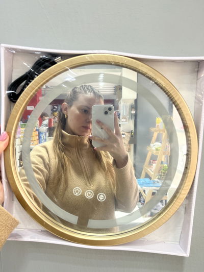 Espejo con Luz led 32 cm