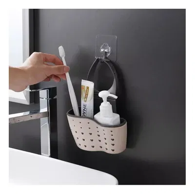 Porta Esponja Colgante Bacha Cocina Canasto Para Canilla