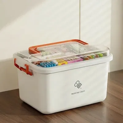 Botiquín De Primeros Auxilios/ Organizador/ Medicamentos GRANDE