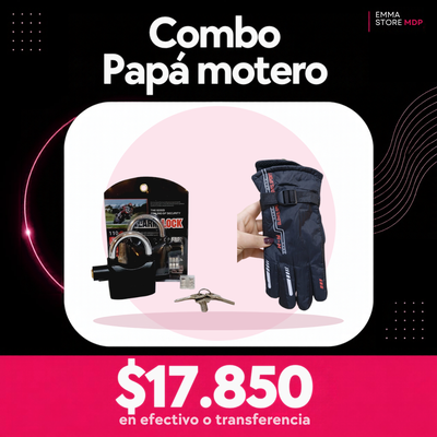 Combo Papá motero