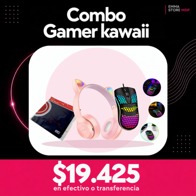 Combo Gamer kawaii