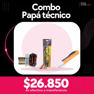 Combo Papá técnico