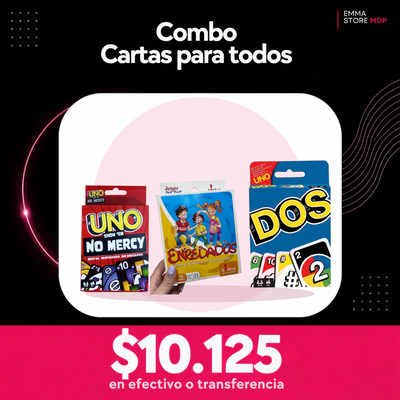 Combo Cartas para todos