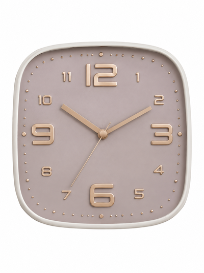 Reloj de pared rosa gold