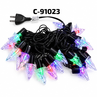 GUIRNALDA DE LUCES RGB  28 FOCOS ARBOL