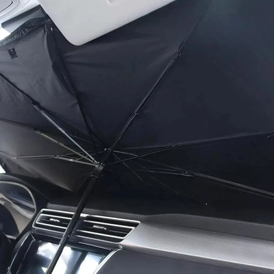 Parasol Parabrisas Auto Tipo Paraguas Plegable Protección Uv