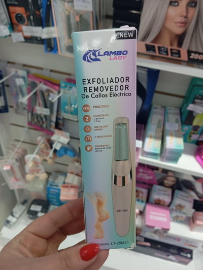 Exfoliador removedor de callos electrico