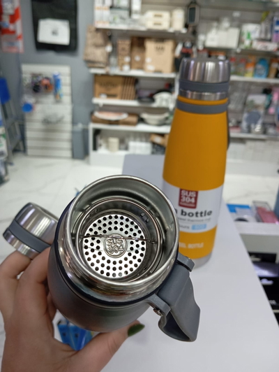 Botella doble capa alta resistencia 800ml