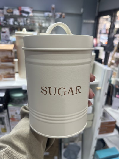 Lata organizadora sugar vintage