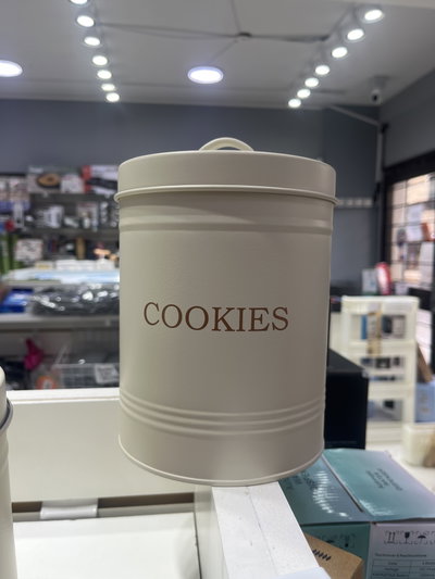 Lata organizadora cookies vintage