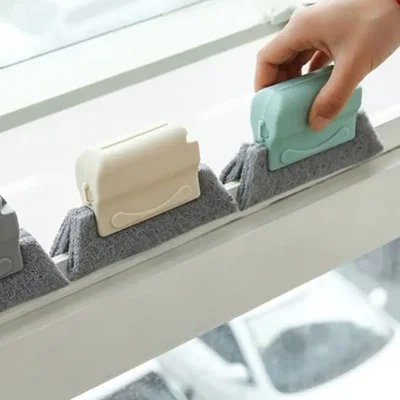 Paño limpia ranura de ventanas ranura
