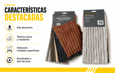 Pack 5 unidades repasadores secado rápido