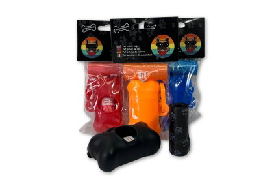 HUESITO DISPENSER BOLSAS PARA PERRO MASCOTAS
