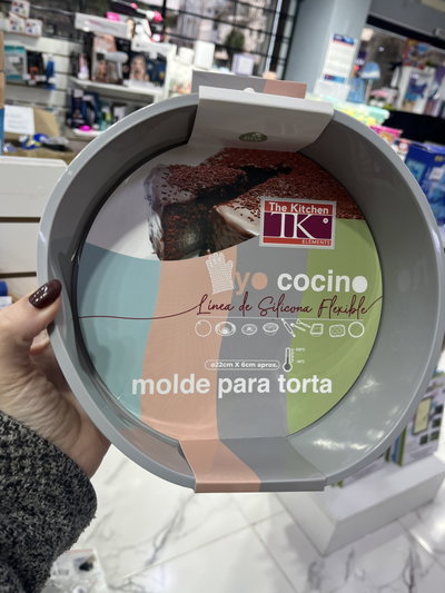 Molde para torta de silicona 22cm